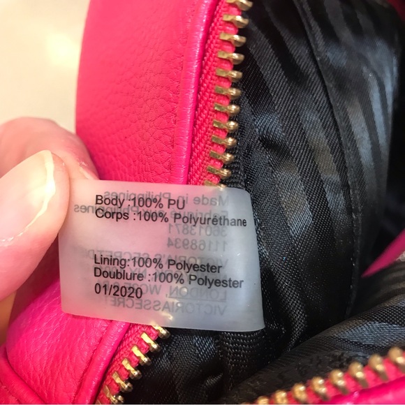 NWOT Victoria Secret bright pink-Fuchsia backpack - Picture 9 of 12